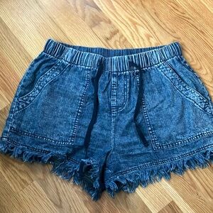 Denim Blue Women's Shorts